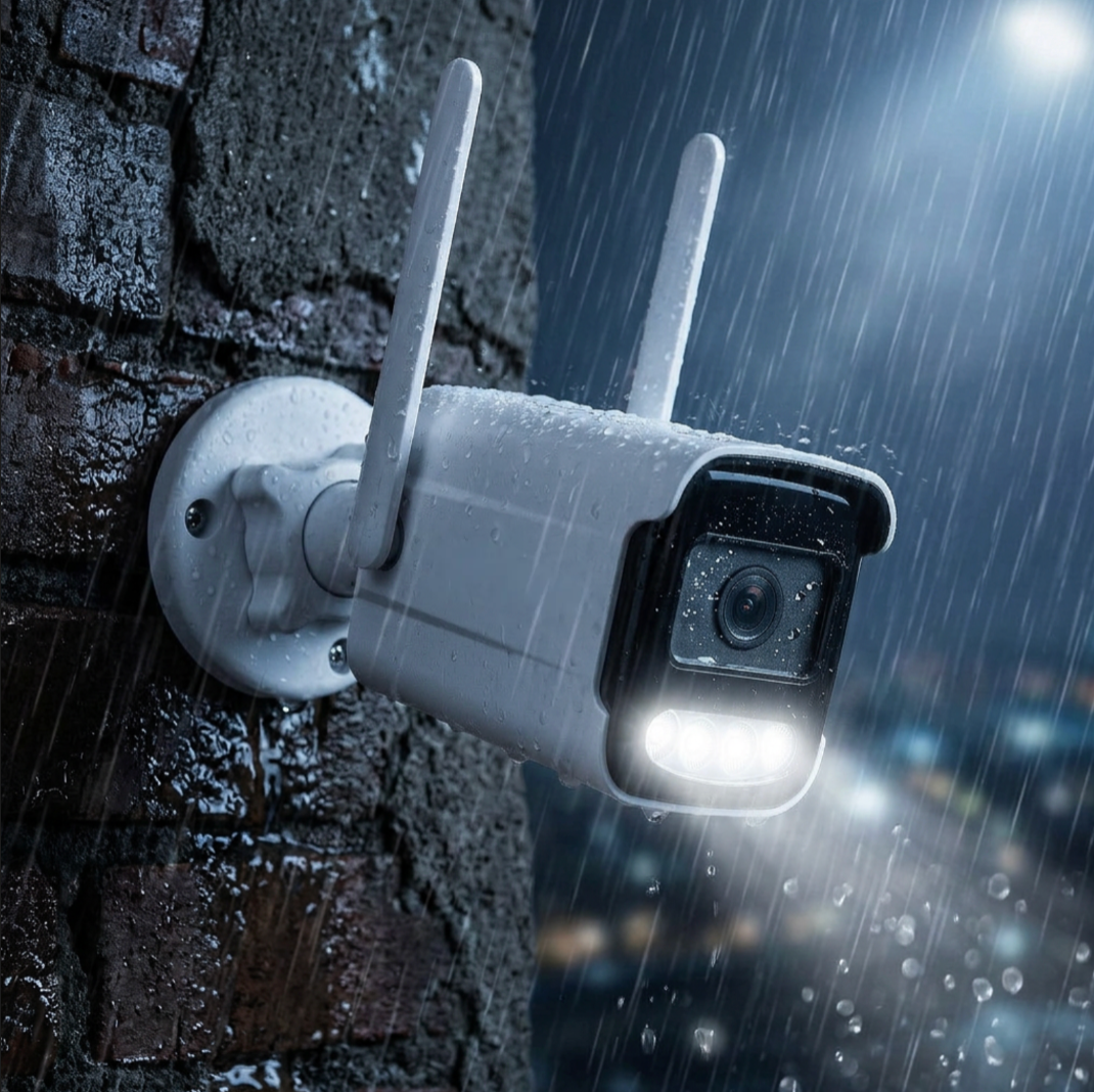 Caméra IP WiFi 8MP 4K Extérieure iCSee - AI Humaine Batterie Sans Fil