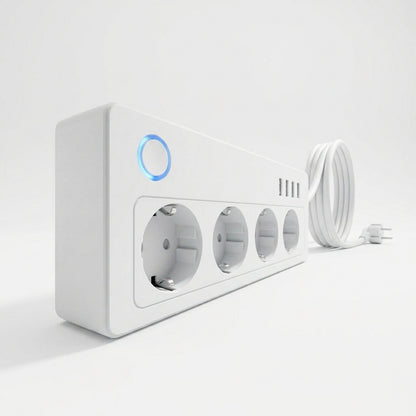 Multiprise WiFi Tuya 8 Ports - 4 Prises 4 USB Rapide Alexa Google