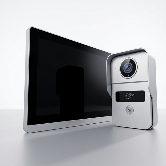 Caméra Œil Judas WiFi 3MP Tuya - Batterie 5000mAh PIR Vision IR Alexa