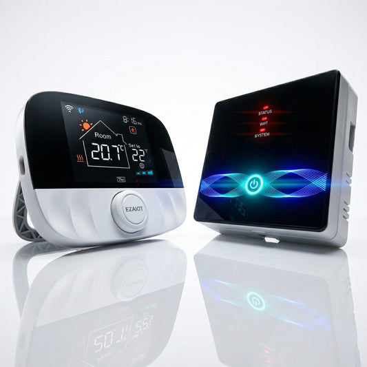 Thermostat Tuya RF433 WiFi Sans Fil - Chauffage Sol Eau Gaz Programmable