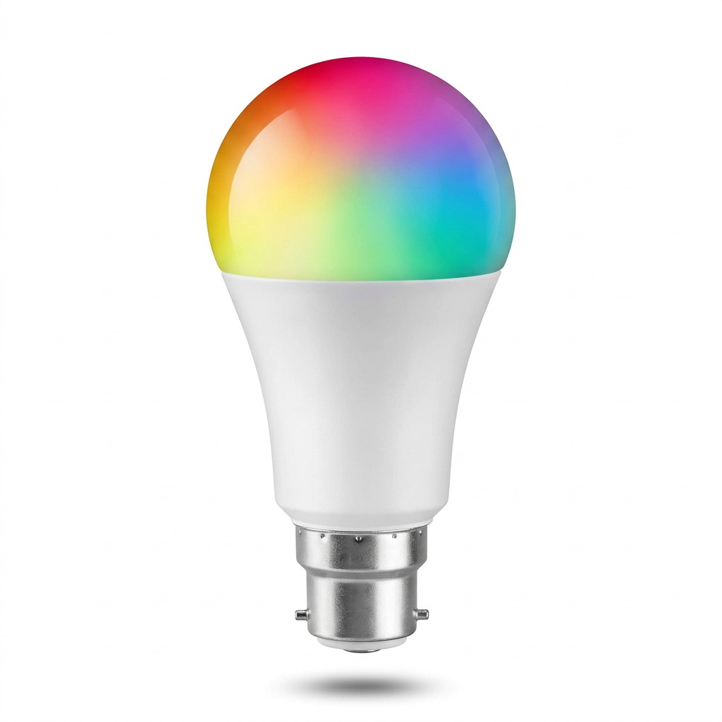 Ampoule LED E27 10W RGB Télécommande IR Multicolore