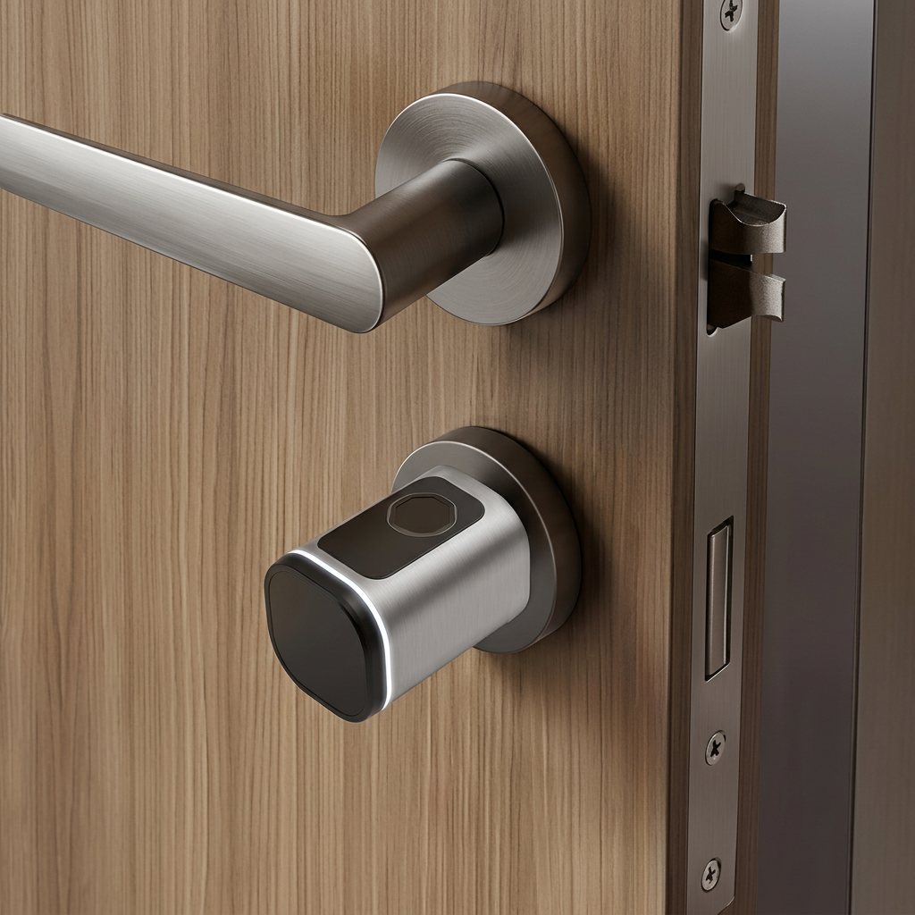 Cylindre Serrure Intelligente Tuya - Empreinte, Code, Carte, Clé Mécanique