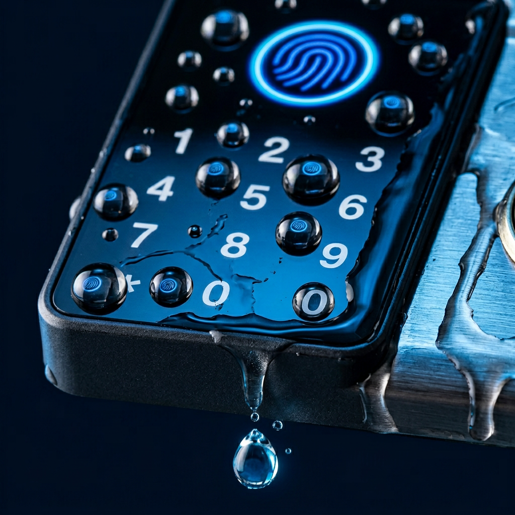 Serrure Intelligente Tuya WiFi - Empreintes, Code, RFID - IP65 Extérieur